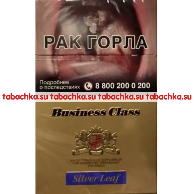Сигареты Business Class Silver Leaf